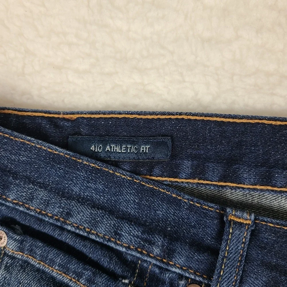 Lucky Brand Jeans Mens 40x32 Blue 410‎ Athletic Fit Dark Wash Denim